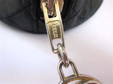 vintage chanel bag made in italy|authentic chanel zipper pull.